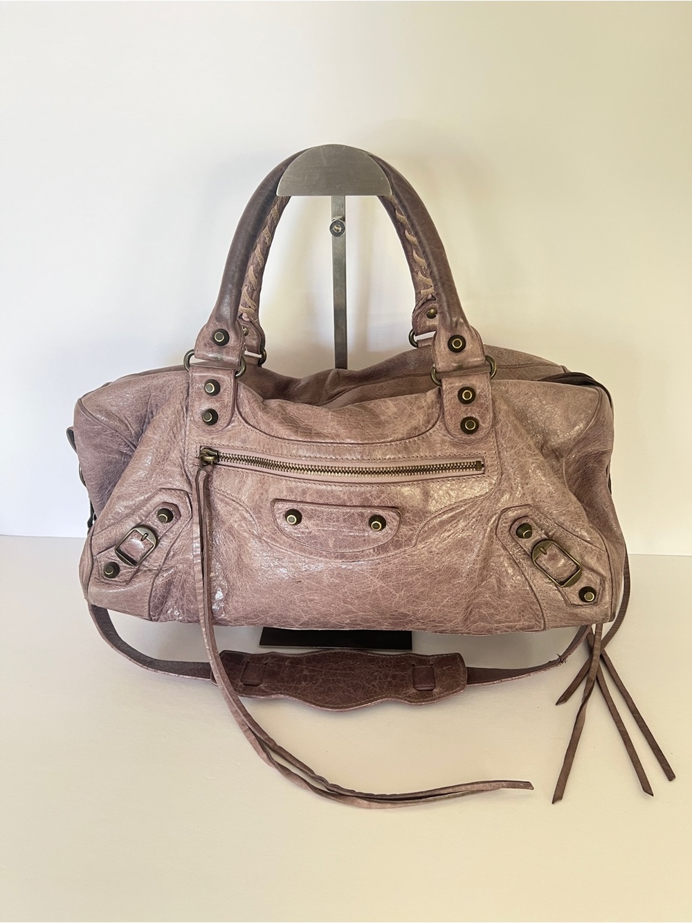 🪞Balenciaga first time 2006 Classic Motorcycle Le City Leather bag Crossbody 🪞